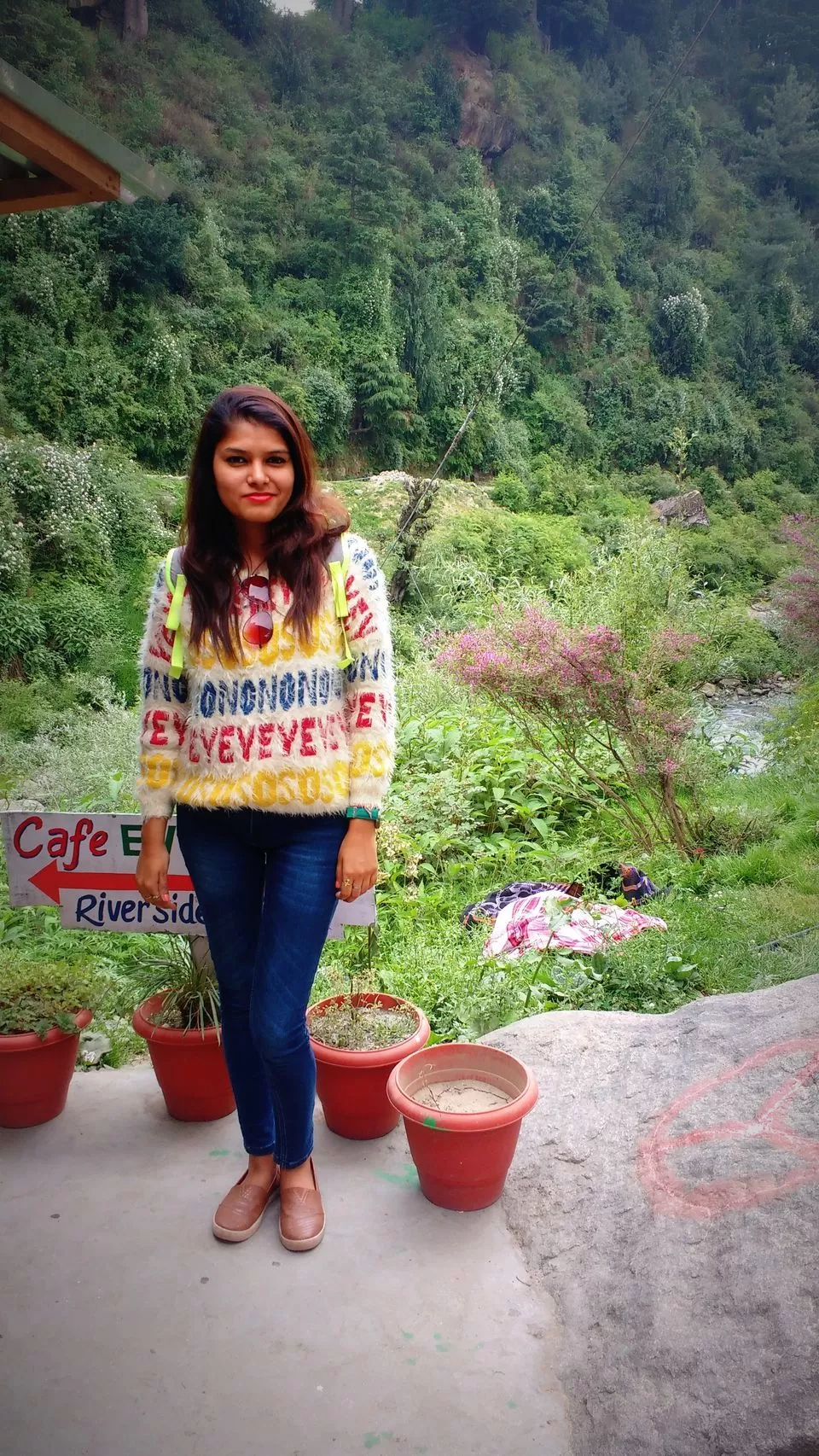 Photo of Cafe Evergreen, Manu Temple Road, Old Manali, Manali, Himachal Pradesh, India by Nancy Johri