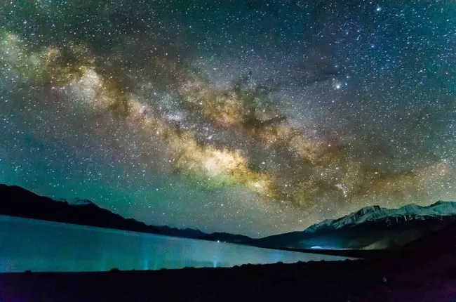 Photo of Pangong Tso by Nitish Thakur
