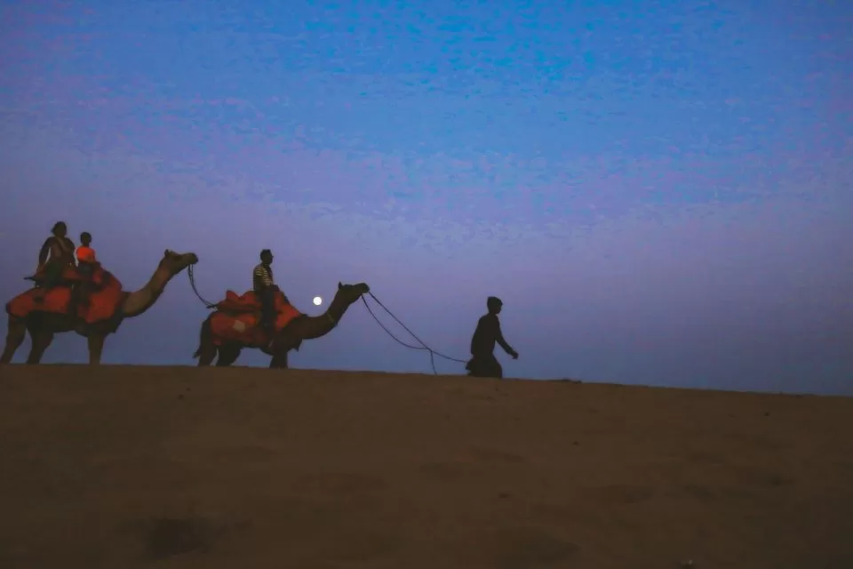 Photo of A night at the jewel of Jaisalmer - Sam Sand Dunes by Mouna Nanaiah