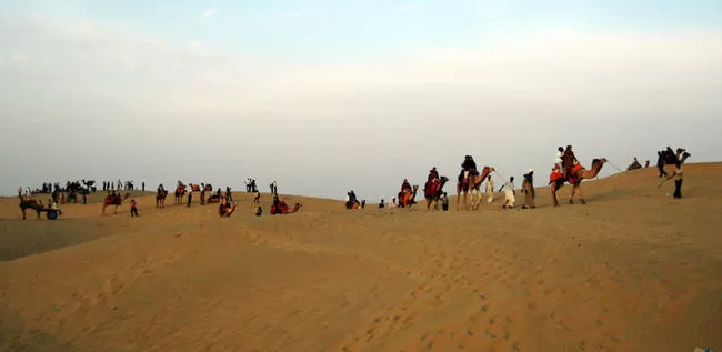 Photo of Sam Sand Dunes, Jaisalmer, Rajasthan, India by The Compulsive Traveller
