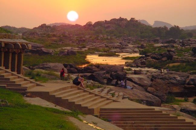 Photo of Kadalekalu Ganesha, Hampi, Karnataka, India by srishti jugran