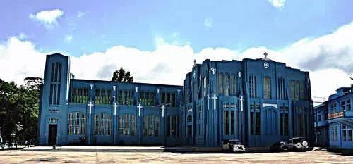 Photo of Cathedral of Mary Help of Christians, Lachumiere, Shillong, Meghalaya, India by Sattanurupa Saha