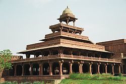Photo of Panch Mahal, Dadupura, Fatehpur Sikri, Uttar Pradesh, India by Sohita Dikshit♥♥♥(gYpsy sOul)