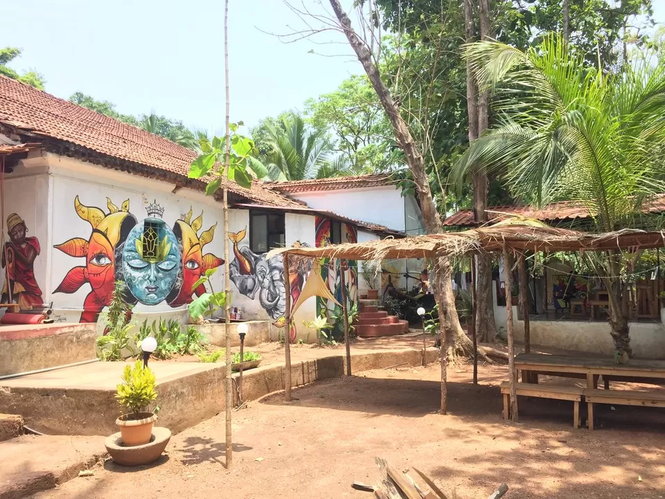 Photo of Folklore Hostel, Coutinho Vaddo, Vagator, Goa, India by Adete Dahiya