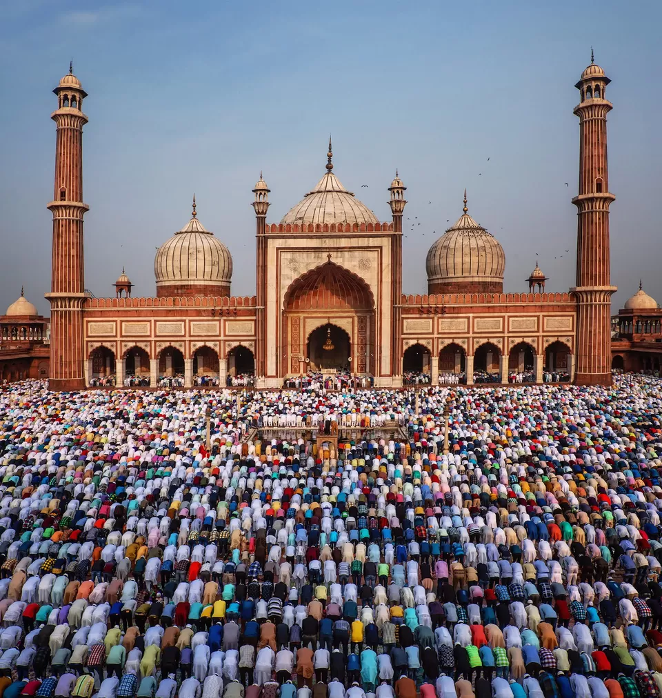 Photo of Jama Masjid, Lal Qila, Chandni Chowk, Delhi by Adete Dahiya