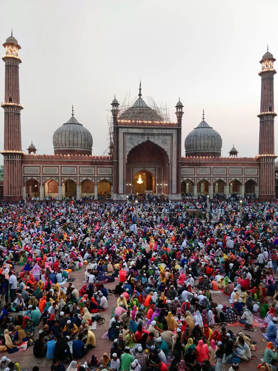 Photo of Jama Masjid, Lal Qila, Chandni Chowk, Delhi by Adete Dahiya