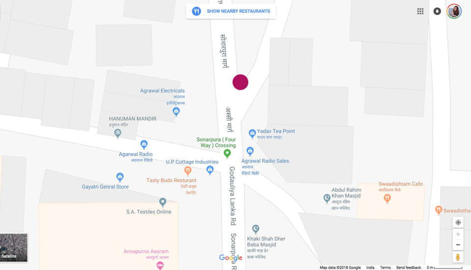 Photo of Sonarpura Crossing ( Four Way ), Pitambarpura Road, Sonarpura, Bhelupur, Varanasi, Uttar Pradesh, India by Adete Dahiya