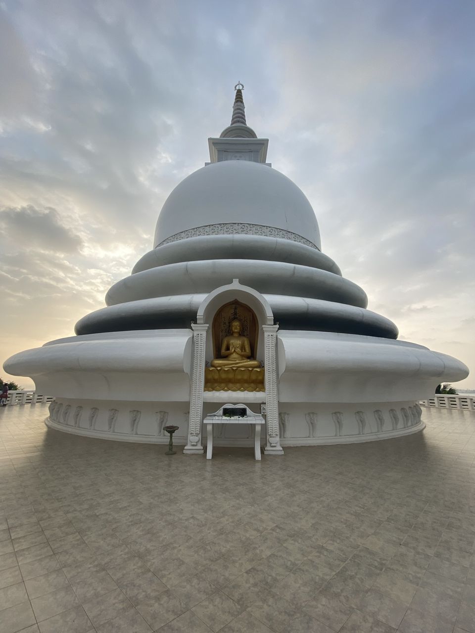 Photo of Japanese Peace Pagoda ජපන් සාම චෛත්ය, Rumassala, Jungle Beach Road, Unawatuna, Sri Lanka by Nishant Shende