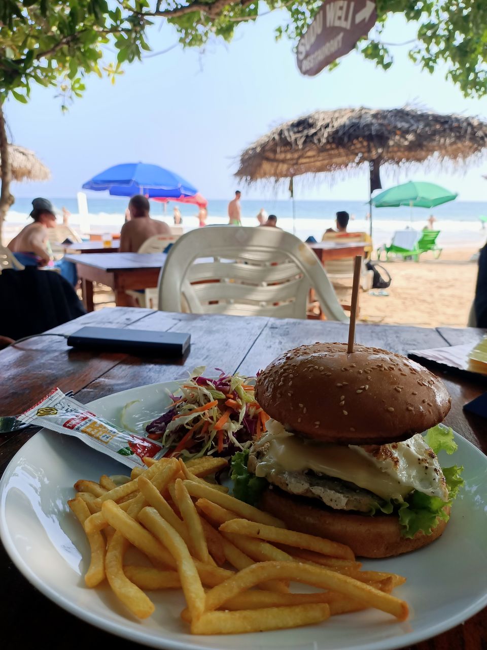Photo of Sudu Weli, Beachside Road, Mirissa, Sri Lanka by Nishant Shende