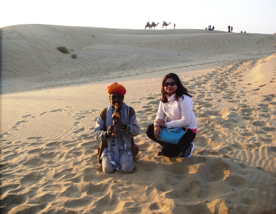 Photo of A Cold and Star studded night in the Great Indian Desert by Maitri .