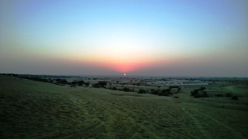 Photo of A Cold and Star studded night in the Great Indian Desert by Maitri .