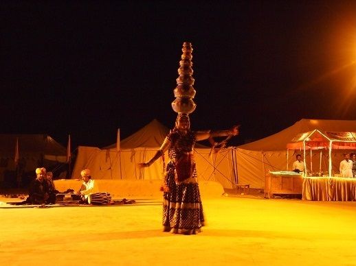 Photo of A Cold and Star studded night in the Great Indian Desert by Maitri .
