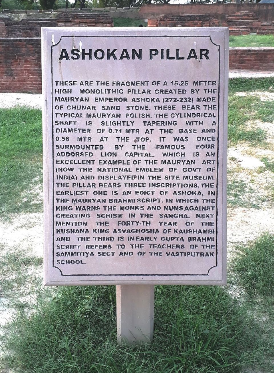 Photo of A day in the Buddhist circuit of Sarnath 4/7 by Maitri .