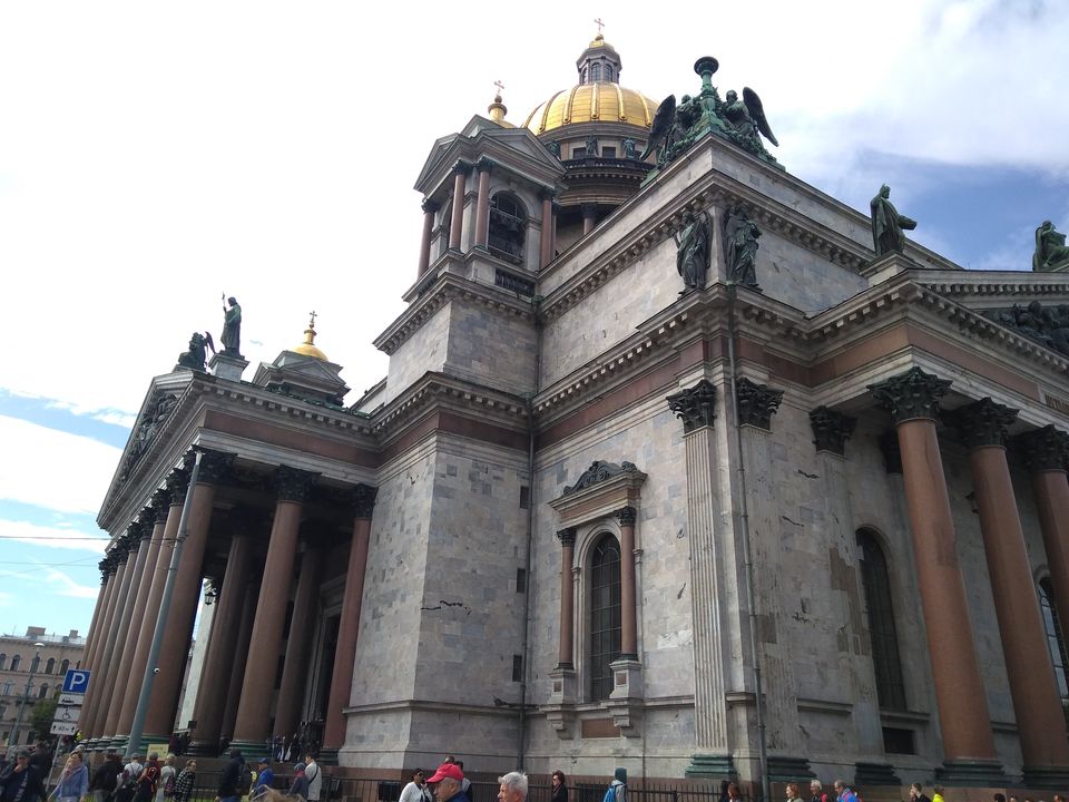 Photo of St. Isaac's Cathedral, Saint Isaac's Square, Saint Petersburg, Russia by Sudarshan Gupta