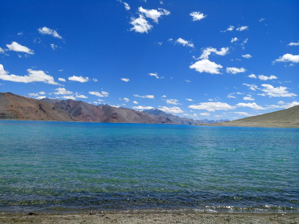 Photo of Breathtaking view of Pangong Tso #Changla #ladakh #Blue Lagoon by Apeksha Mahto