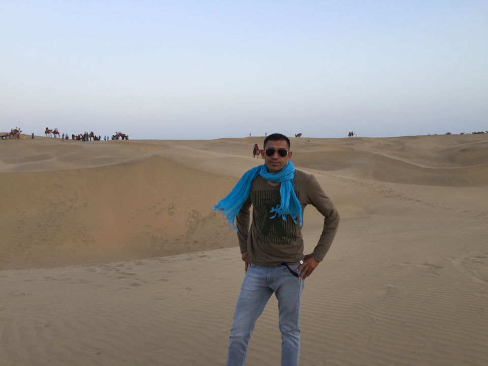 Photo of Sam Sand Dunes And That Golden Sunset : Jaisalmer by Rahul Cosec