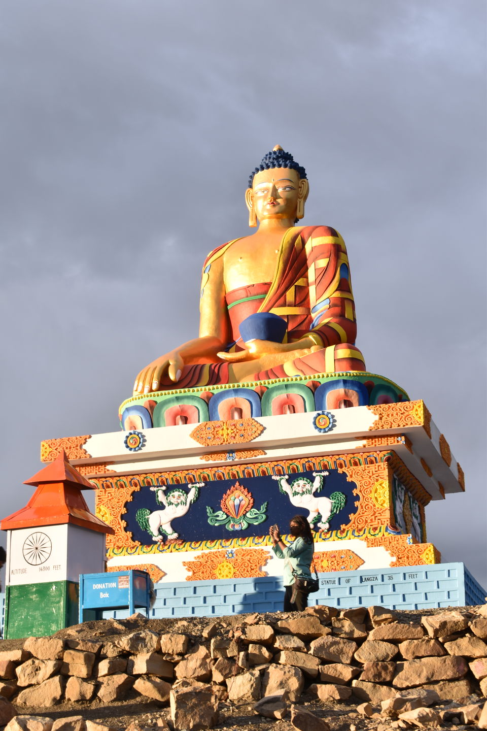 Photo of Langza Buddha Statue, Langza, Himachal Pradesh, India by Niyaj Kureshi