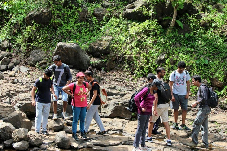 Photo of Hidden caves behind a waterfall – Kondana Trek 8/16 by Arthi