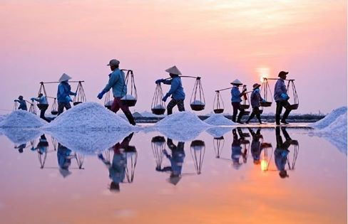 Photo of Visiting Hon Khoi Salt Fields by Ventori Nguyen