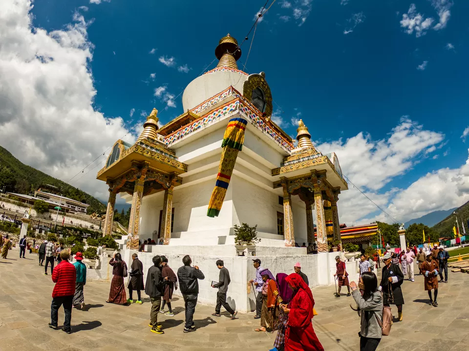 Photo of Memorial Chorten, Chhoten Lam, Thimphu, Bhutan by Raghav Rai Ralhan