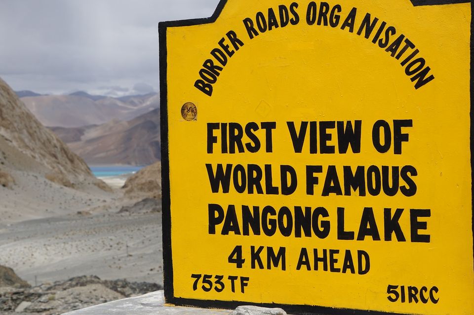 Photo of Pangong Tso by Swagata Nath