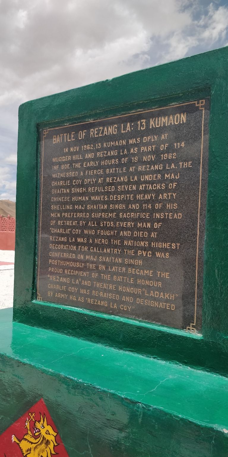 Photo of Rezang La War Memorial, Tsaka La Road by Swagata Nath