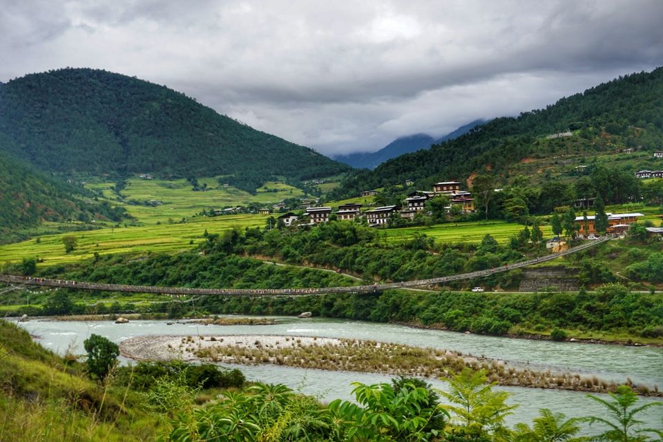 Photo of Punakha Suspension Bridge, Punakha, Bhutan by Swagata Nath
