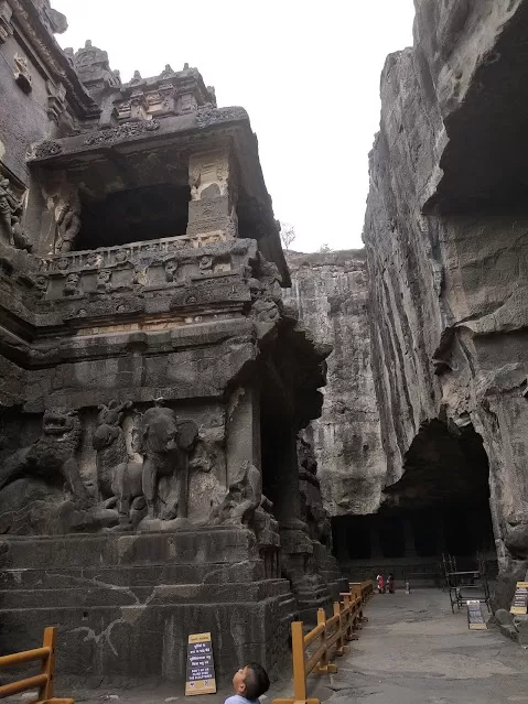 Photo of Ellora Caves, Ellora Cave Road, Ellora, Maharashtra, India by kvshah