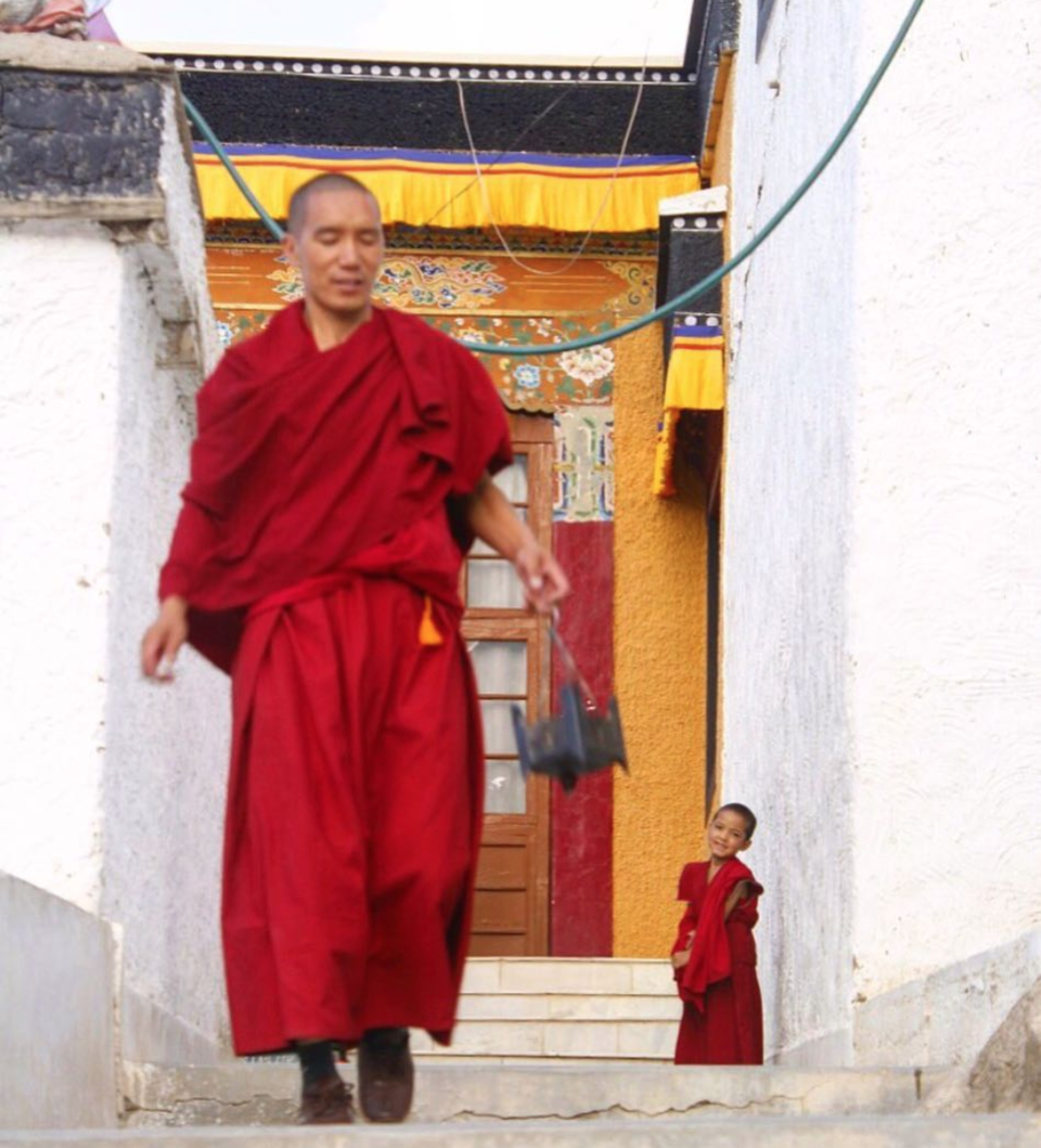 Photo of Thiksey Monastery Leh Ladakh, Leh Manali Highway, Thiksey by Sana Mahajan