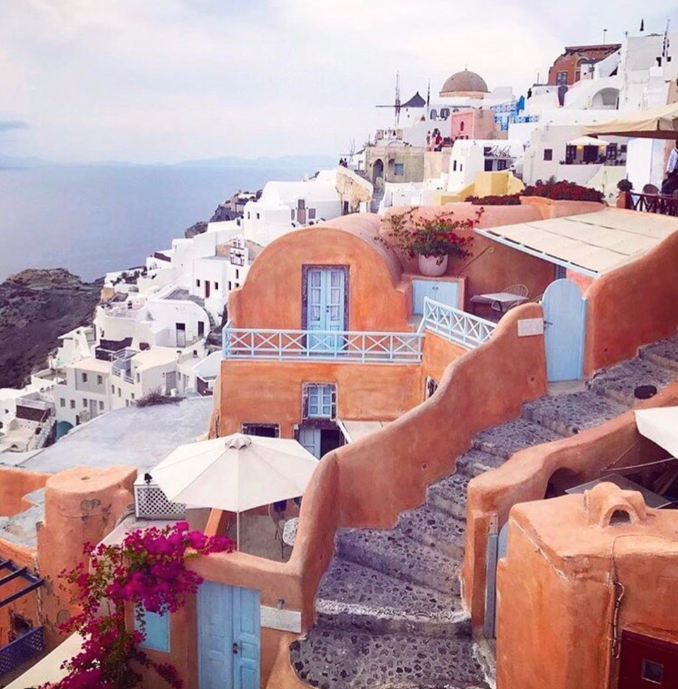Photo of Santorini, Greece by Sana Mahajan