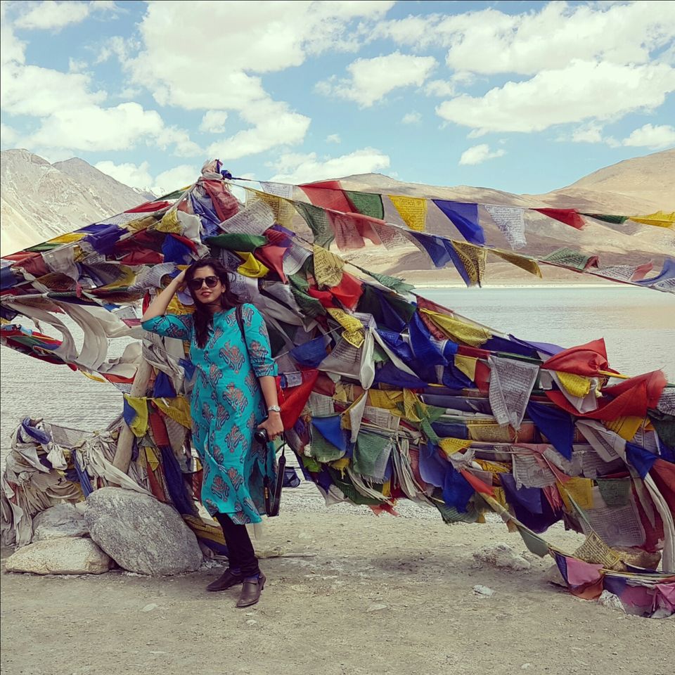 Photo of Pangong Tso by Upasana Venaik