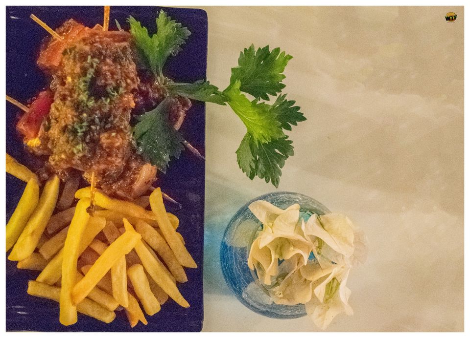 Photo of Azzurro - Soul of Greece captured in spread of food, drinks and ambiance by Nihal Shatak