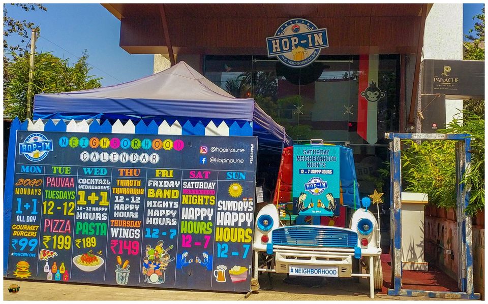 Photo of Hop-in, The Neighborhood Bar, Pluto Society, Kalyani Nagar, Pune, Maharashtra, IN by Nihal Shatak