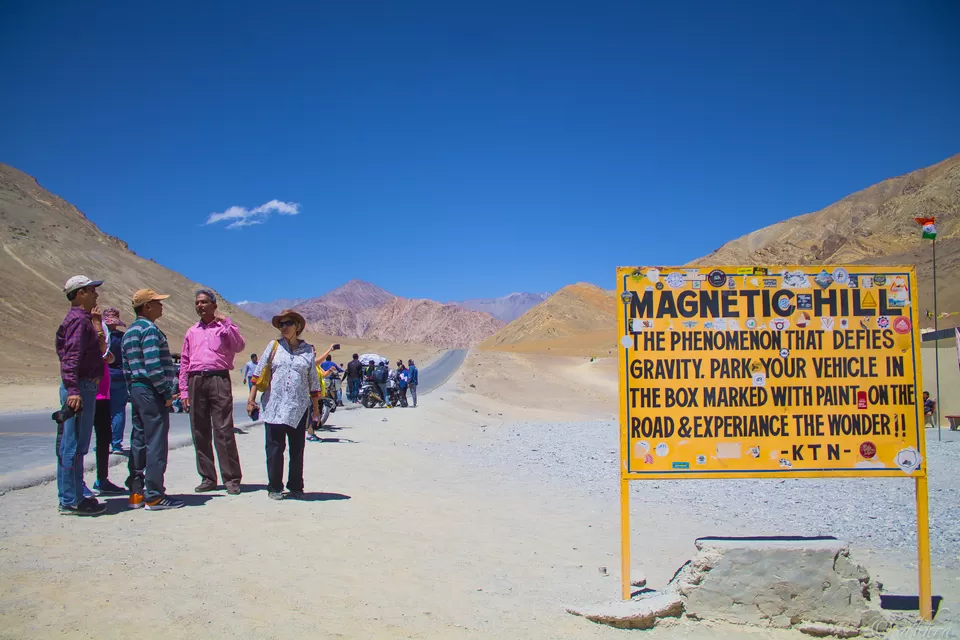 Photo of Magnetic Hill, Srinagar - Ladakh Highway, Leh by Abhra Ghosh