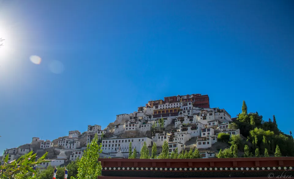 Photo of Thikse Monastery, Leh by Abhra Ghosh