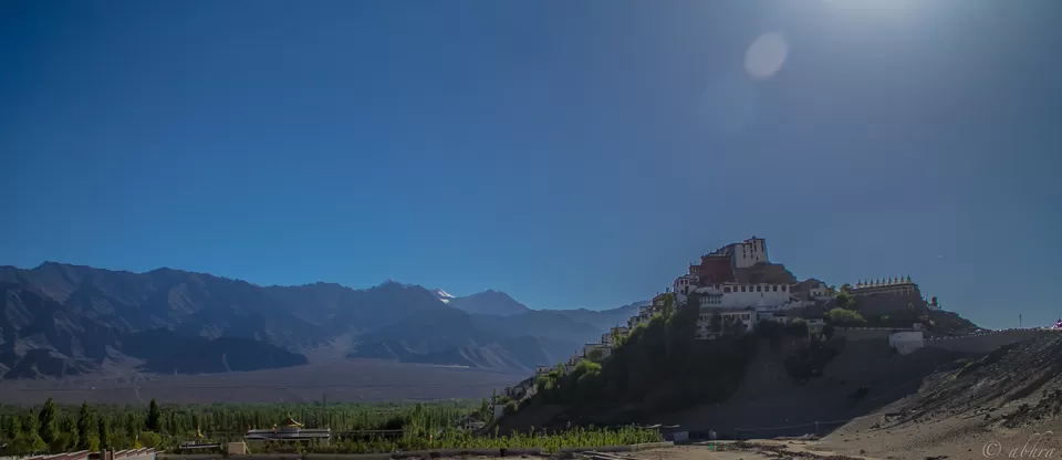 Photo of Thikse Monastery, Leh by Abhra Ghosh