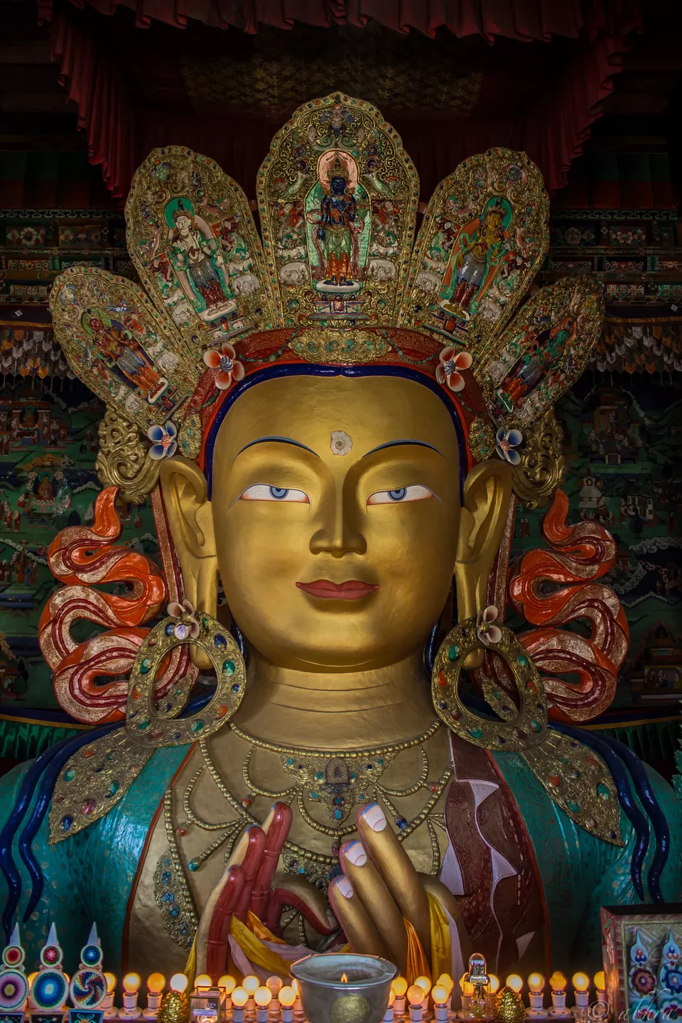 Photo of Thikse Monastery, Leh by Abhra Ghosh