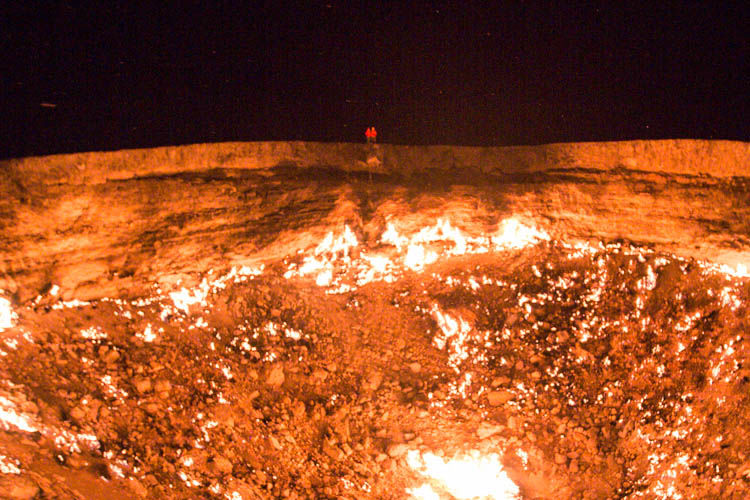 Photo of Darvasa Gas Crater – The Gates of Hell in Turkmenistan 3/6 by Gina And Daniel