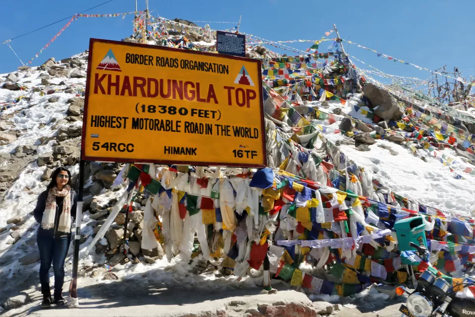 Photo of Khardung La by Mayuri Singh