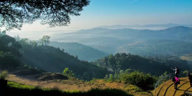 Photo of Raja's Seat, Stuart Hill, Madikeri, Karnataka, India by Swaroop Guptha