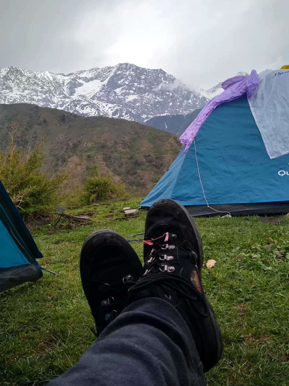 Photo of Triund Trek, Trail to Triund Hill, Dharamshala, Himachal Pradesh, India by Gauree Gandhi