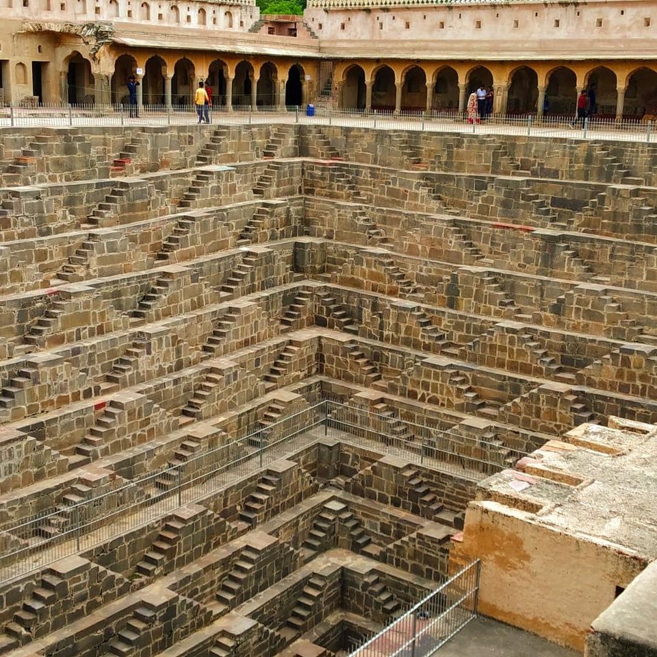 Photo of Chand Bawri, Step Well, Abhaneri, Rajasthan, India by Sandesh Kolagi