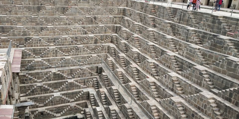Photo of Chand Bawri, Step Well, Abhaneri, Rajasthan, India by Sandesh Kolagi