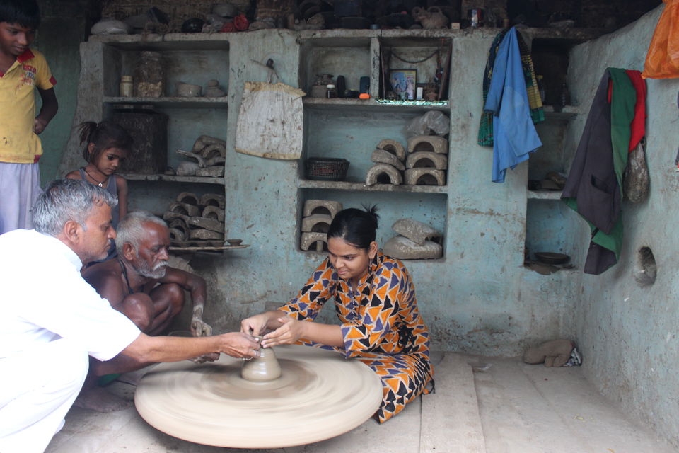 Photo of Chunar - A potter's wheel and wail. #learningholiday 15/20 by Ananya Sinha