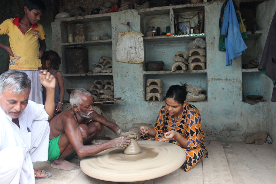 Photo of Chunar - A potter's wheel and wail. #learningholiday 16/20 by Ananya Sinha