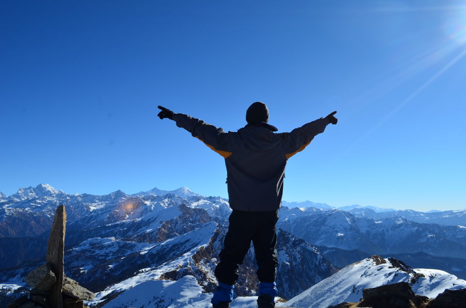 Photo of Winter trek to Kedarkantha Summit 2/21 by Priyank Badola