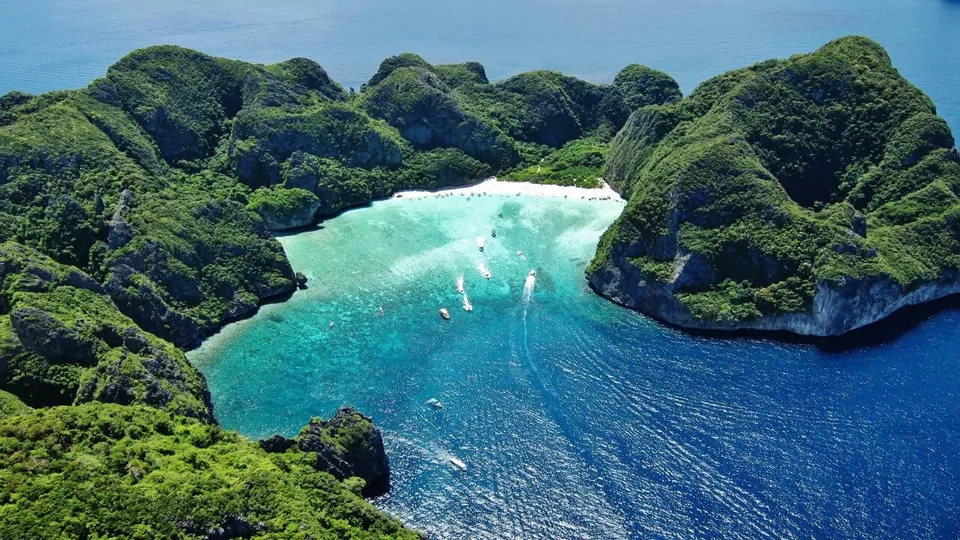 Photo of Maya Bay, Thailand by Travel Tales