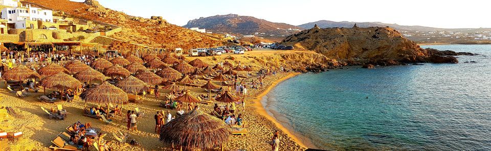 Photo of Alemagou Beach Bar Restaurant, Mikonos, Greece by Reviewer