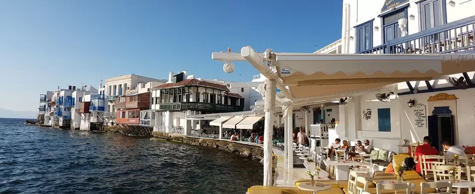 Photo of Little Venice, Mykonos, Greece by Reviewer