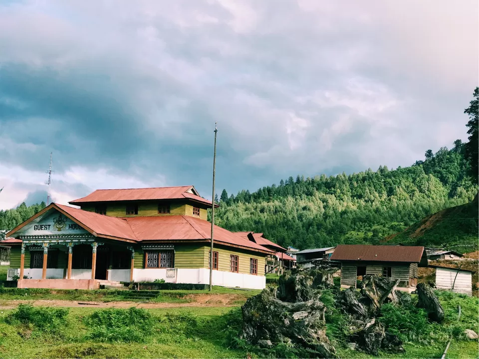 Photo of Mechuka Village by Nancy Kaman